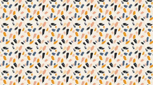 Papier peint abstrait Motifs colorés et dynamiques sur fond clair