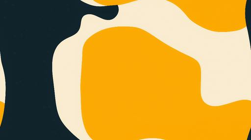 Papier peint abstrait Motifs Organiques aux Teintes Vibrantes