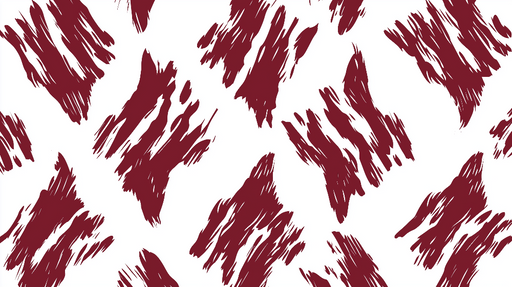 Papier peint abstrait rouge Motif en éclats rouges sur fond blanc