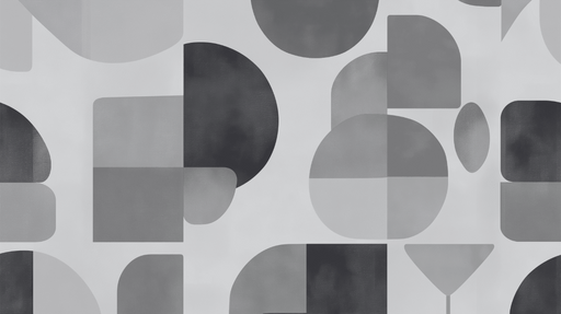 Papier peint annees 70 art abstrait noir et blanc