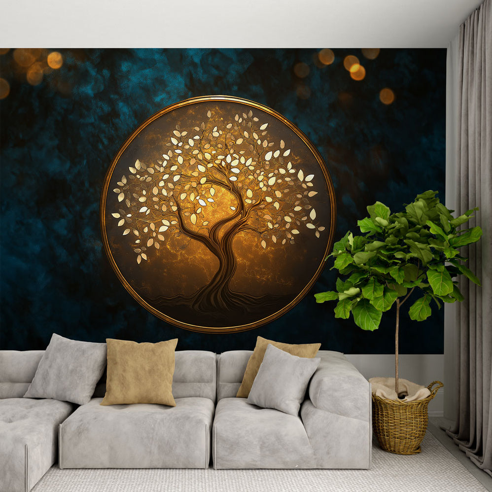 Papier peint arbre de vie | Tout en mosaïque