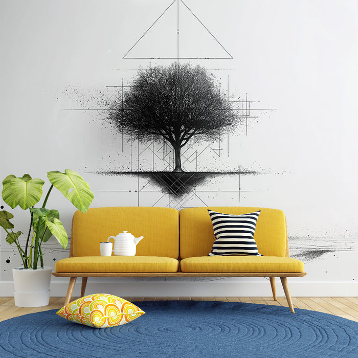 Papier peint arbre de vie | Un design artistique et moderne