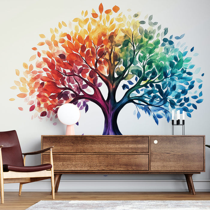 Papier peint arbre de vie | Un design vibrant et apaisant