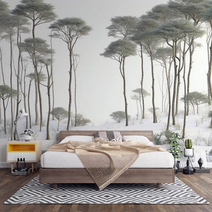 Papier Peint Foret Chambre