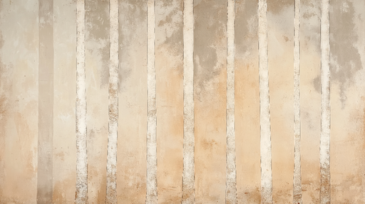 Papier peint arbres abstraits Motif de troncs d'arbres aux tons doux et terreux