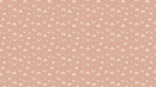 Papier peint arc-en-ciel et papillons Motifs doux de couleurs pastel pour une ambiance joyeuse