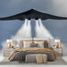 Papier peint moderne avec avion furtif en vol pour chambre adulte design