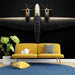 Papier peint avion rétro design minimaliste inspiré des aéronefs classiques pour salon moderne