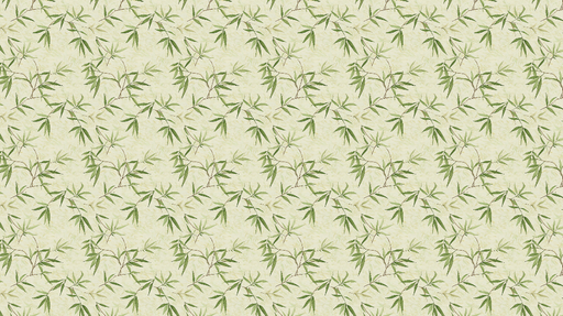 Papier peint bambou Élégant motif de feuilles de bambou sur fond doux