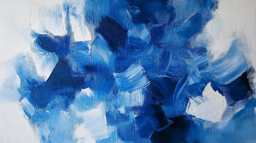Papier peint bleu abstrait Nuances de bleu et textures dynamiques