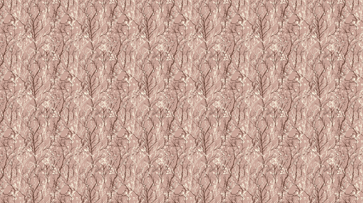 Papier peint branches délicates Motif élégant de branches et feuilles sur fond rose