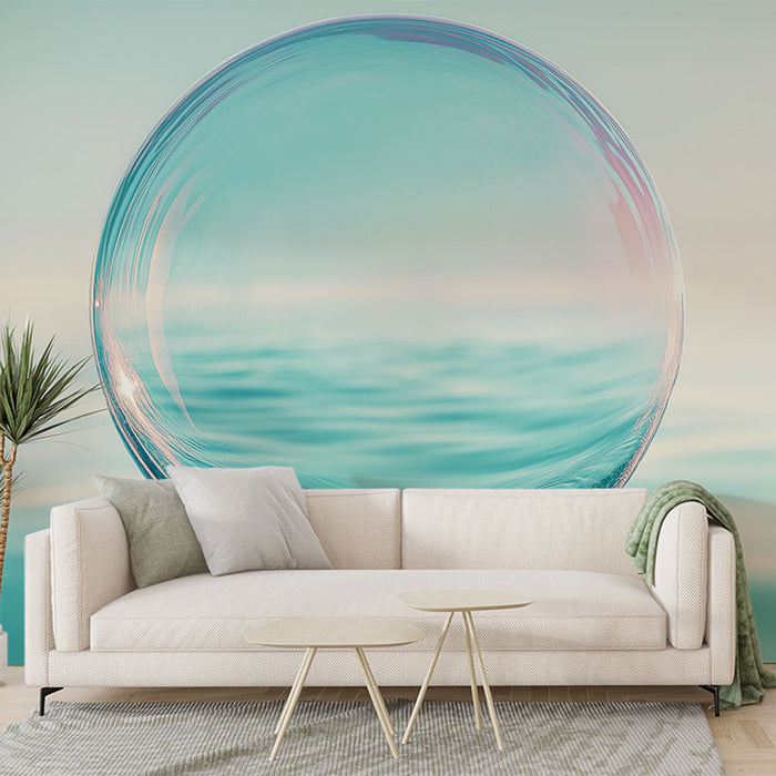 Papier peint bulle d'eau | Design moderne et apaisant