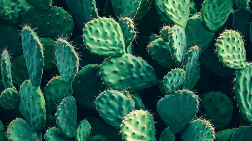Papier peint cactus Design naturel et vibrant