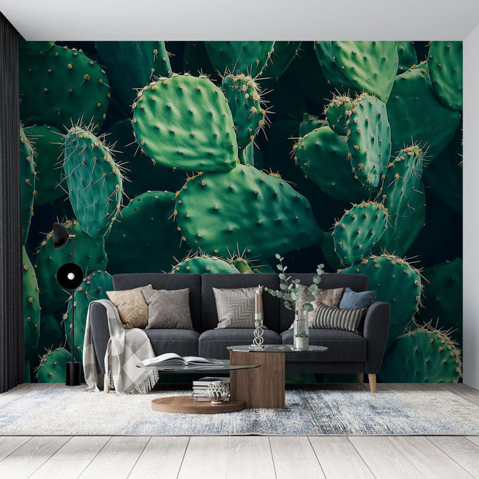 Papier peint cactus | Design naturel et vibrant