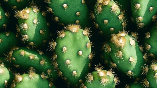 Papier peint cactus Texture et Couleur Vives