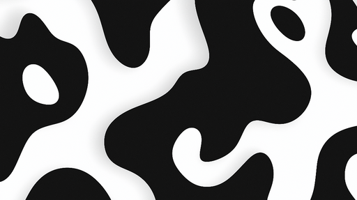 Papier peint camouflage Noir et blanc