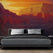 Papier peint panoramique coucher de soleil sur le Grand Canyon pour chambre moderne