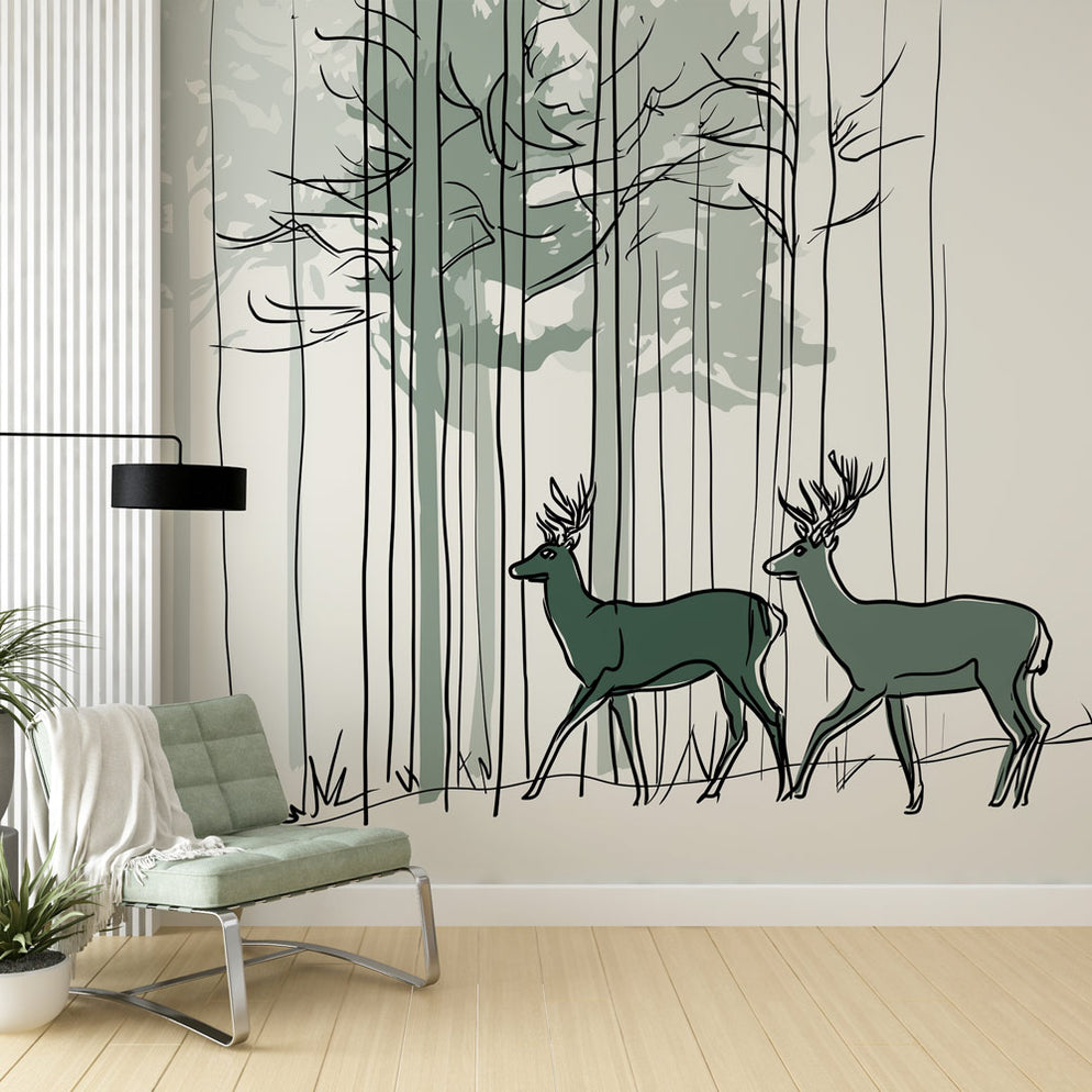Fond D'Écran 3D Paysage De Parc D'Arbres Forestiers Peinture Murale Chambre Salon Décoration De Fond D'Écran 3D Paysage De Parc D'Arbres Forestiers Peinture Murale Chambre Salon Décoration De
