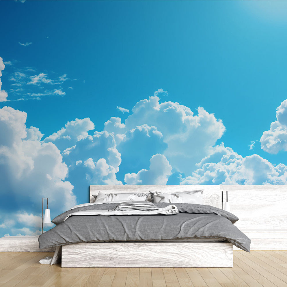 Papier peint ciel | Ciel bleu et nuages — LePapierPeint