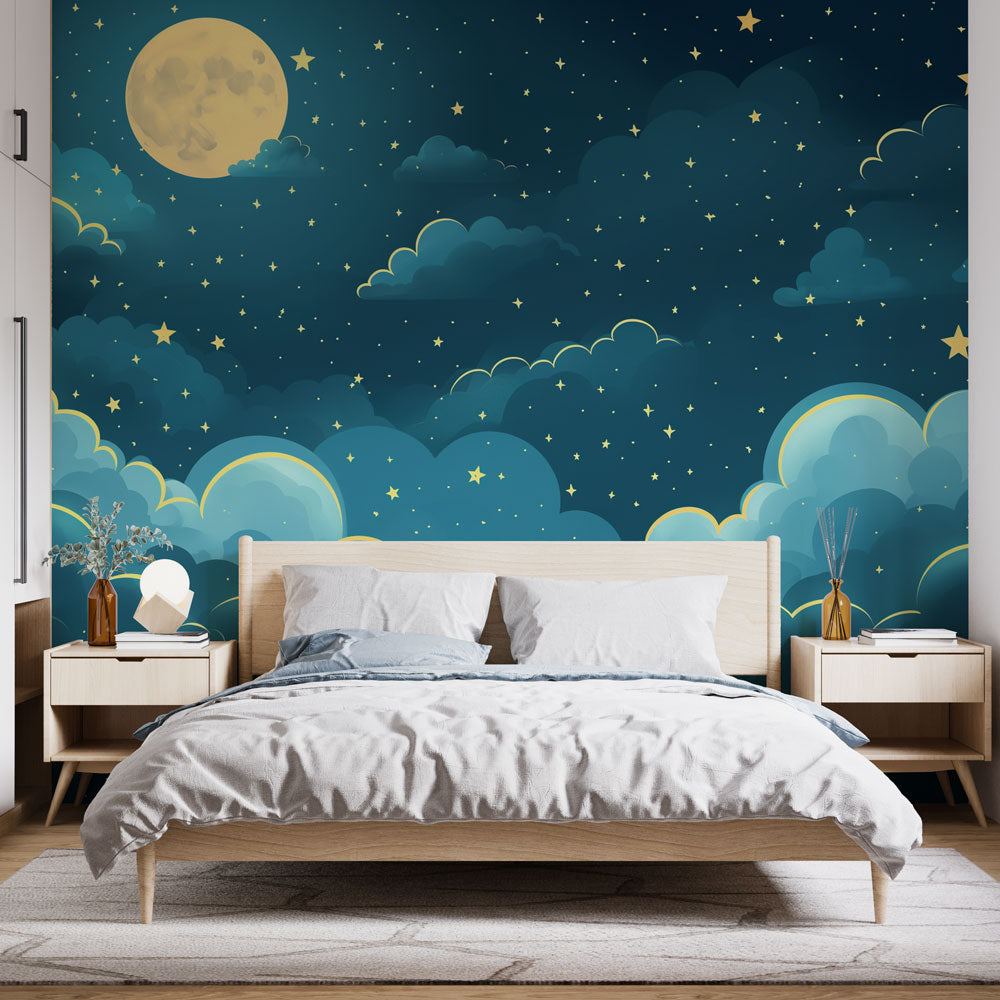 Décalcomanie Murale 3D Ciel étoilé FZ412 – Papier Peint époxy Pour Sol Ou Mur