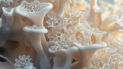 Papier peint corail Détails élégants inspirés des structures coralliennes