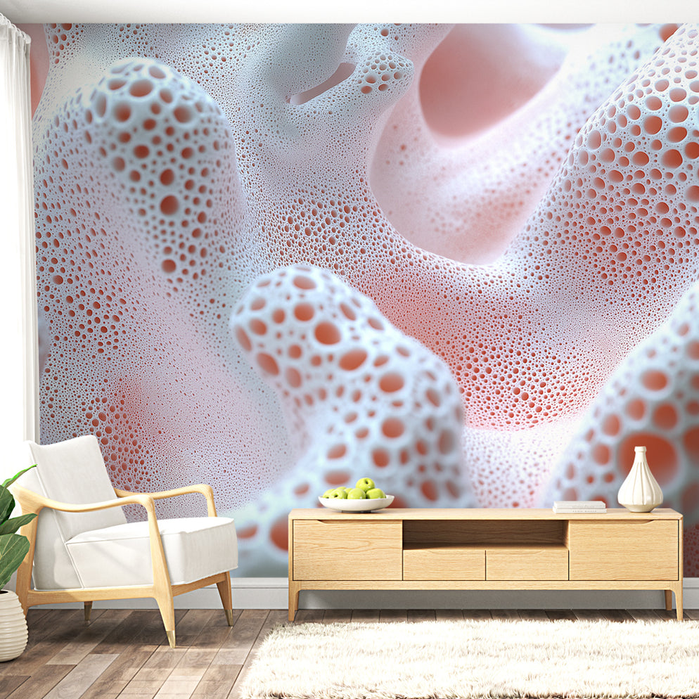 Papier Peint Orange Uni Papier Peint Adhésif Mural Décoratif Étanche