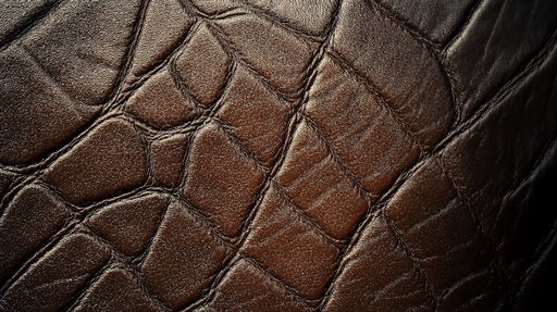 Papier peint cuir brun texturé Détails modernes et élégants