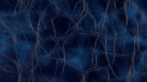 Papier peint cuir Motif abstrait bleu nuit avec détails subtils