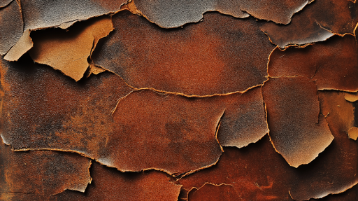 Papier peint cuir usé Texture élégante de cuir craqué et vieilli