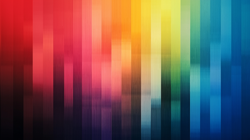 Papier peint dégradé coloré avec bandes de couleurs vives pour décoration murale contemporaine