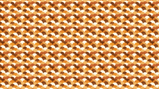 Papier peint écailles terracotta Motif d'écailles aux tons chauds et naturels