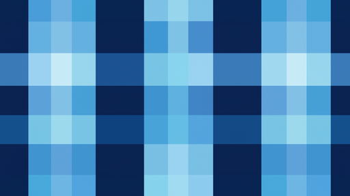 Papier peint écossais Entre bleu ciel et bleu nuit