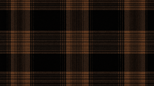 Papier peint écossais Tartan carreaux noirs et marrons