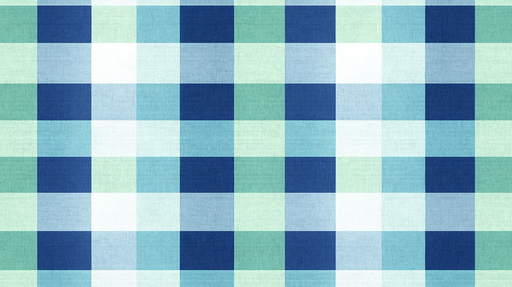 Papier peint écossais Tartan carreaux vert et bleu