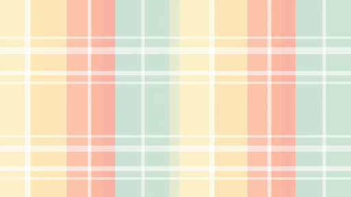 Papier peint écossais Tartan jaune rouge vert pastel