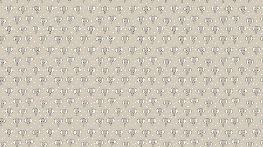 Papier peint éléphants Mignonnes illustrations d'éléphants avec des étoiles