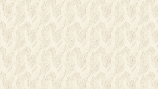 Papier peint feuillage beige Motif élégant de feuilles texturées sur fond clair