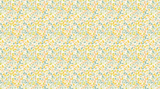 Papier peint feuillage coloré Motif de feuilles délicates aux teintes pastel