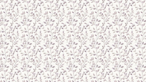 Papier peint feuillage délicat Motif de feuilles pastel sur fond clair