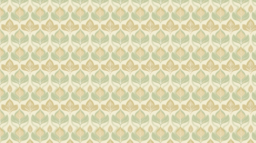 Papier peint feuillage délicat Motif élégant de feuilles dans des tons doux