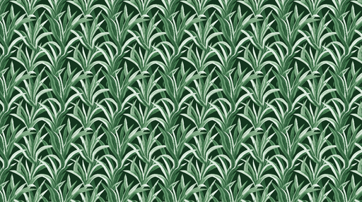 Papier peint feuillage vert Motif de feuillages luxuriants sur fond vert profond