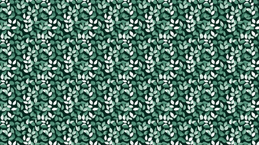 Papier peint feuillage vert Motif de feuilles délicates sur fond sombre