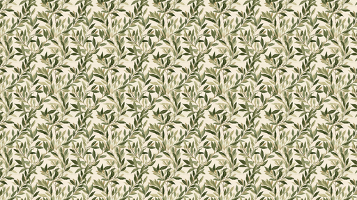 Papier peint feuillage vert Motif de feuilles verdoyantes sur fond clair