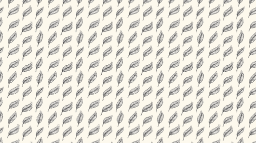 Papier peint feuilles abstraites Motifs de feuilles dessinées à la main sur fond clair