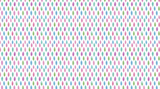 Papier peint feuilles colorées Motif de feuilles délicates dans des teintes pastel