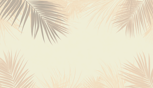 Papier peint feuilles de palmiers Nuances sepia.png