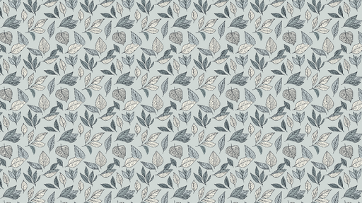 Papier peint feuilles délicates Motif de feuilles sur fond pastel