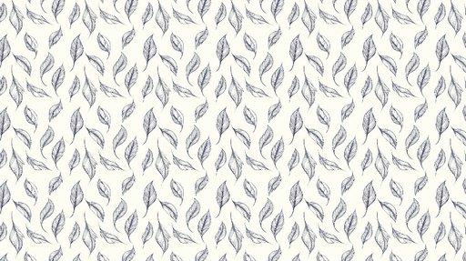 Papier peint feuilles délicates Motifs de feuilles élégamment esquissés sur fond clair