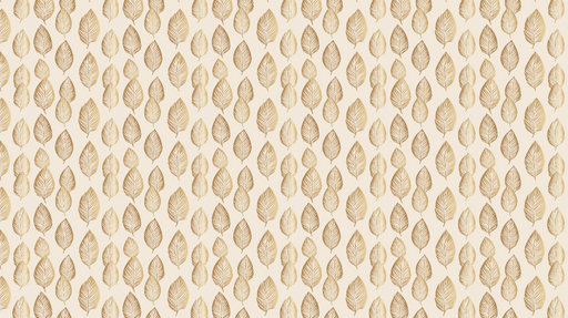 Papier peint feuilles dorées Motifs de feuilles élégants sur fond clair