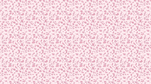 Papier peint feuilles roses Motif délicat de feuilles sur fond rose doux